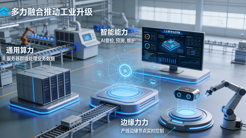 工业数字化转型：通用 + 智能 + 边缘算力协同